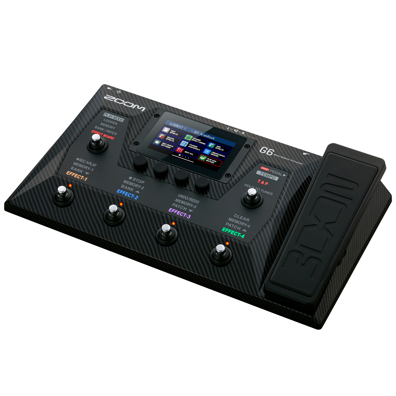 ZOOM G6 マルチエフェクトプロセッサー G6 Guitar Processor | Buy Now | ZOOM