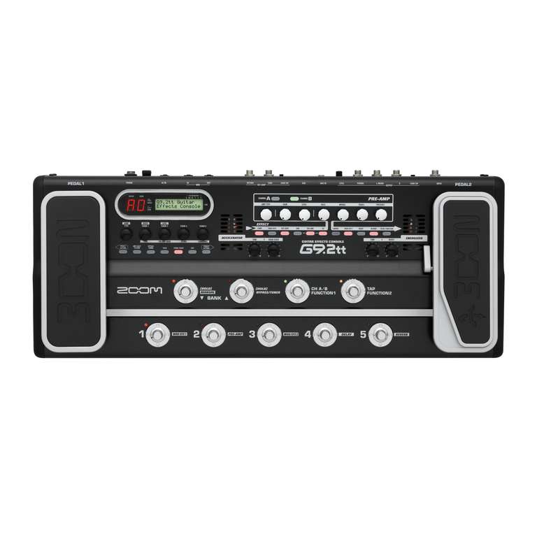 ZOOM Guitar Effects Console G9.2tt