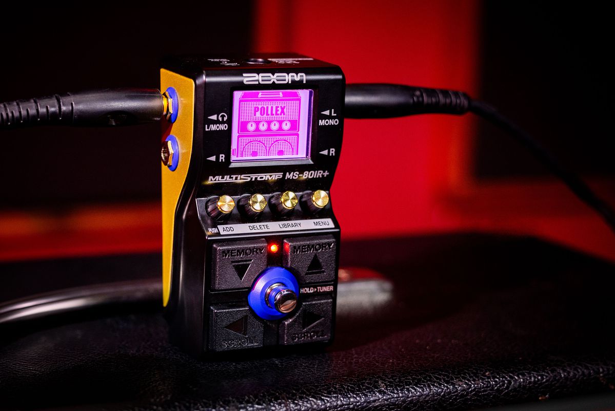 Zoom MS-80 IR+ Amp Sim and Multi-effects Pedal | Sweetwater