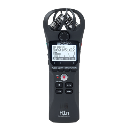H1n-VP Audio Recorder front view