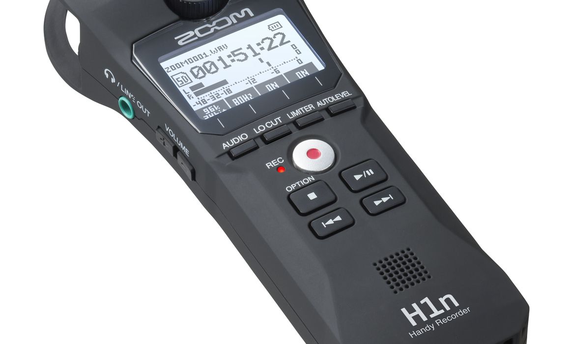 h1n recorder slanted view