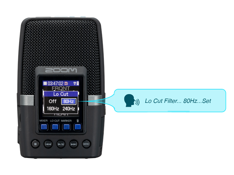 H2essential accessibility Voice Command function