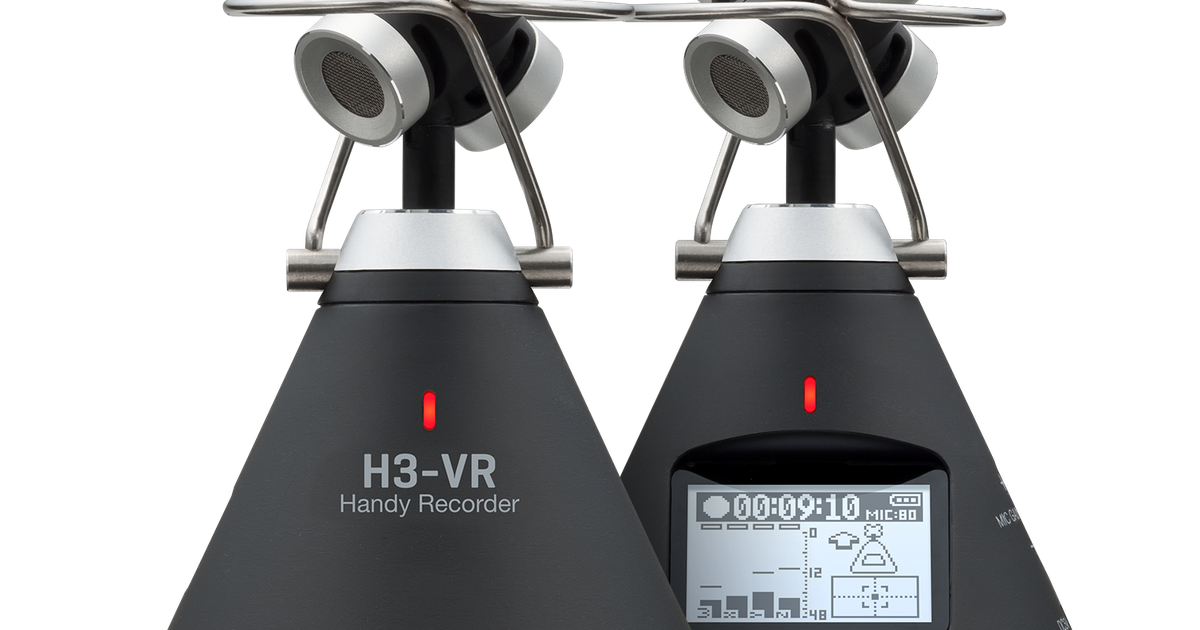 H3-VR 360º Audio Recorder | Buy Now | ZOOM