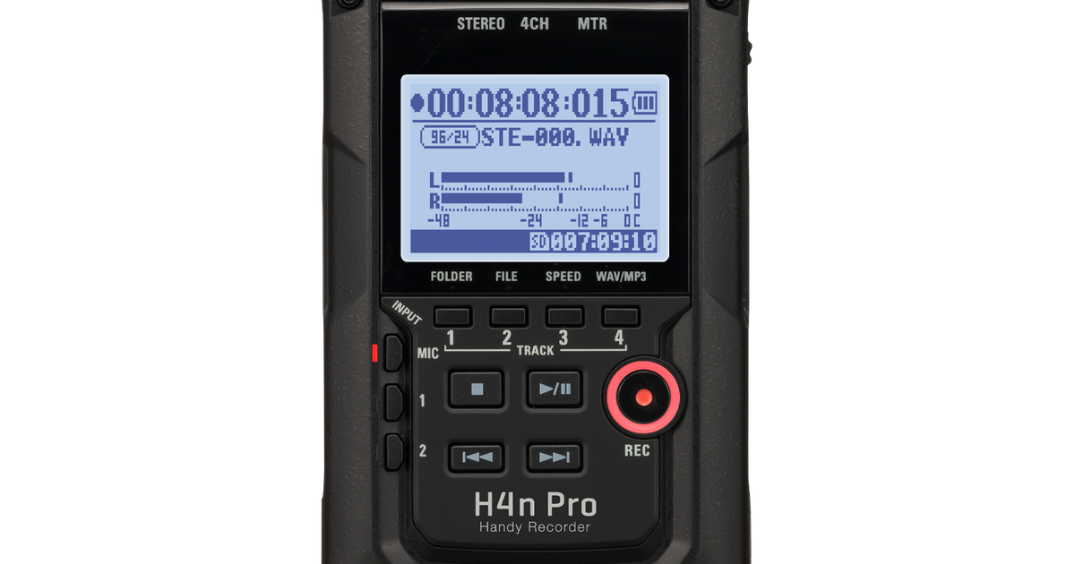 H4n Pro Four-Track Audio Recorder ZOOM