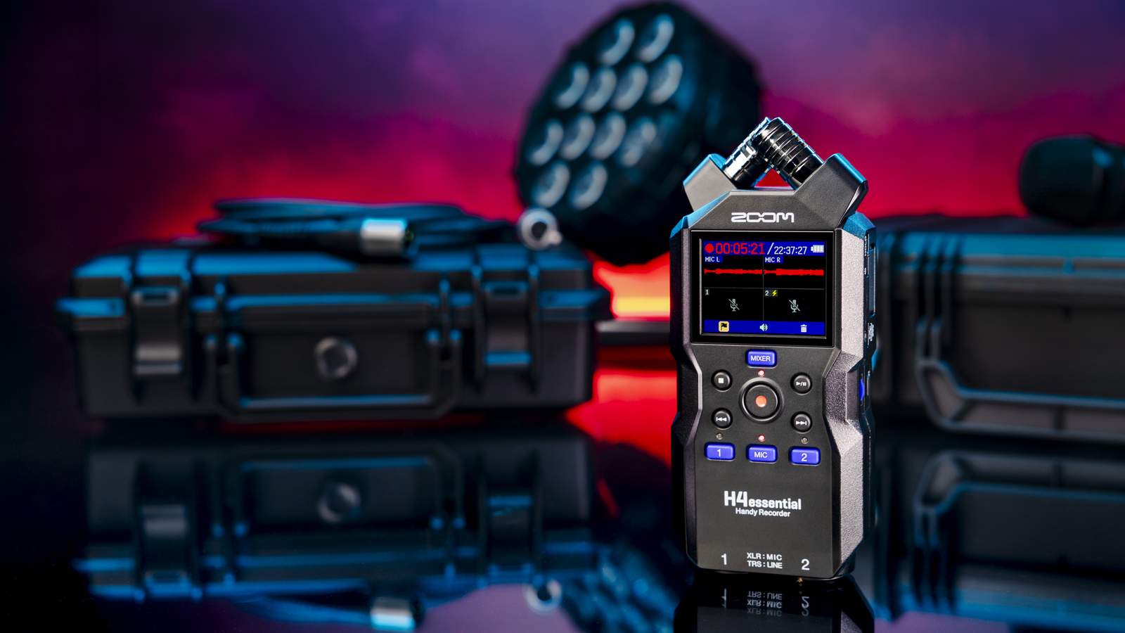 Using the H4essential for location sound recording