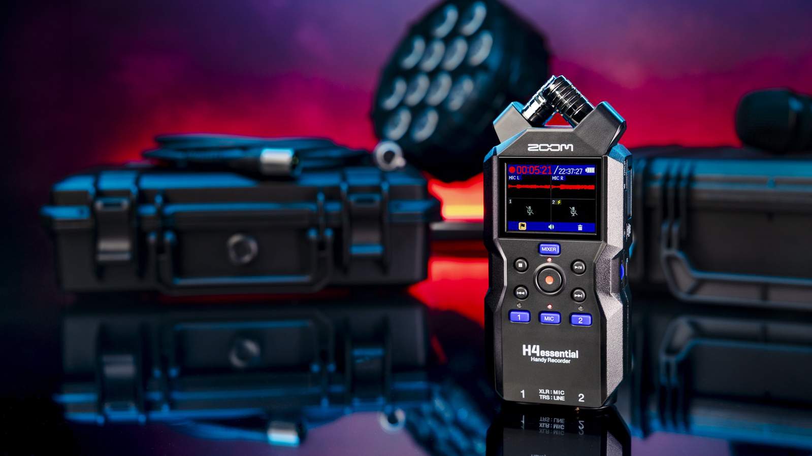Using the H4essential for location sound recording