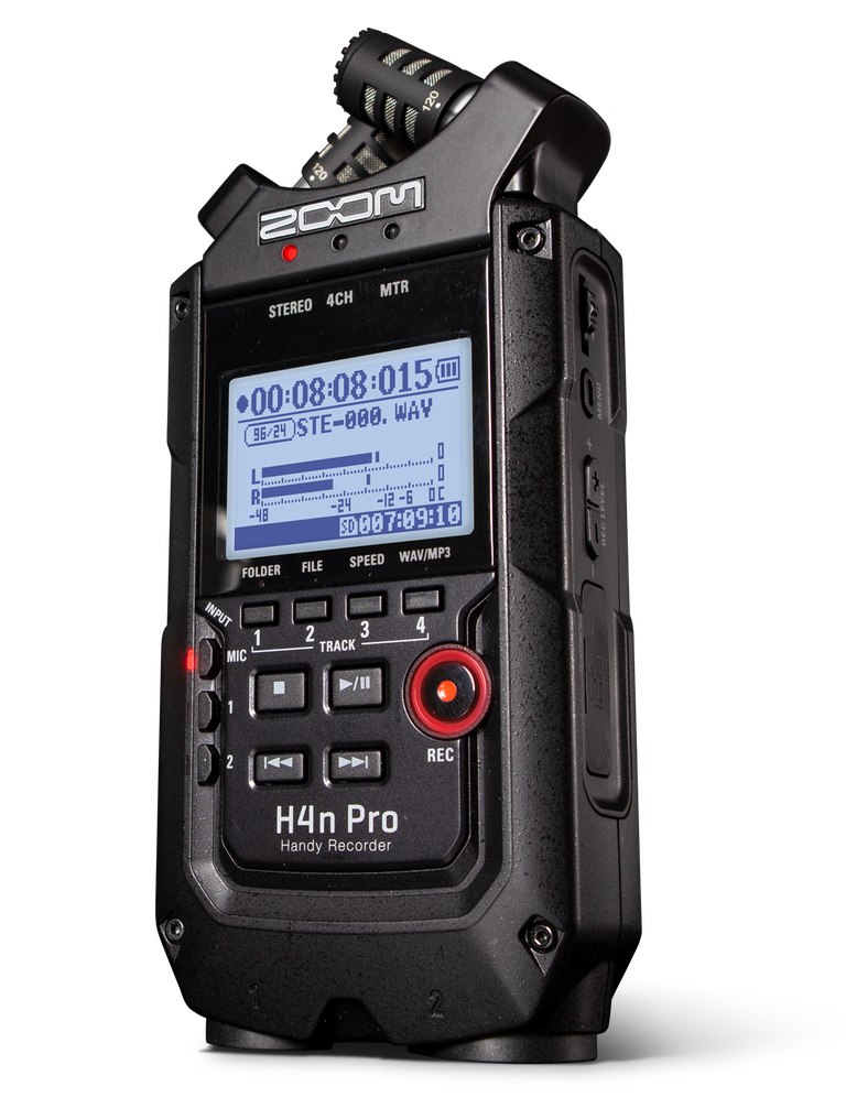 レオパードフラワーブラック Zoom H4n PRO 4トラックハンディ