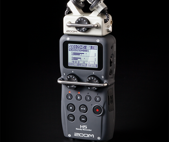 Zoom H5 - voice recorder - H5 - Amplifiers & Voice Recorders 