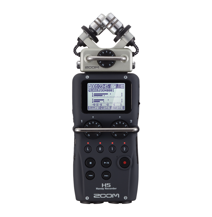 ZOOM H5 ハンディレコーダー　ケース、ウィンドスクリーンなど付属品付き H5_listImage_1.png.
