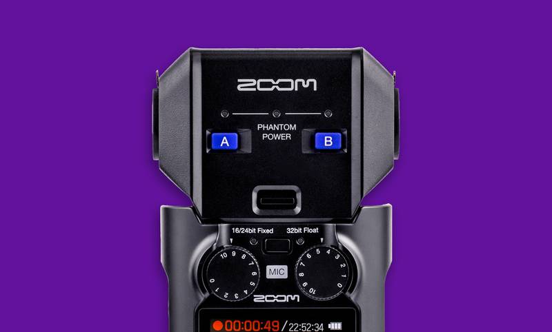 The Zoom EXH-6e Recording Capsule