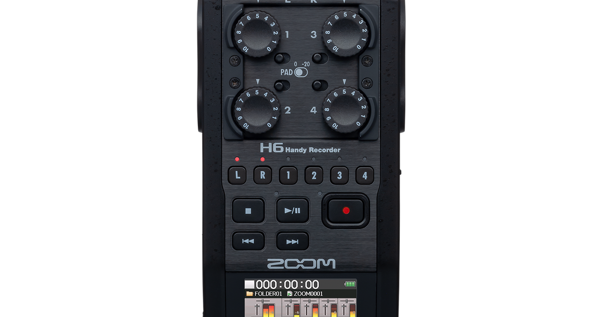 H6 Audio Recorder | ZOOM