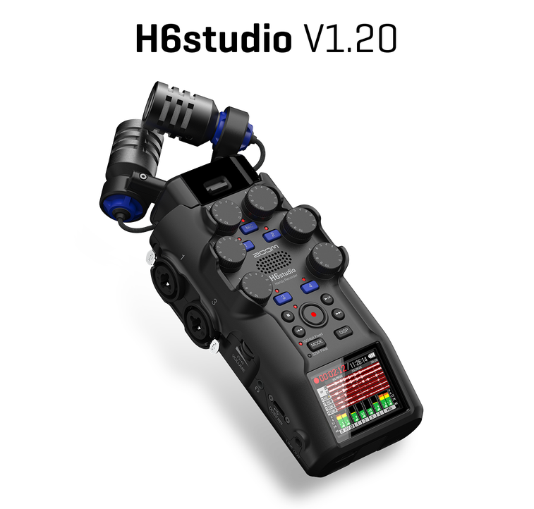 ZOOM　H6 レコーダー！完動品！ レンタル]ZOOM H6 ハンディレコーダー | マイク・録音機材を借りるなら