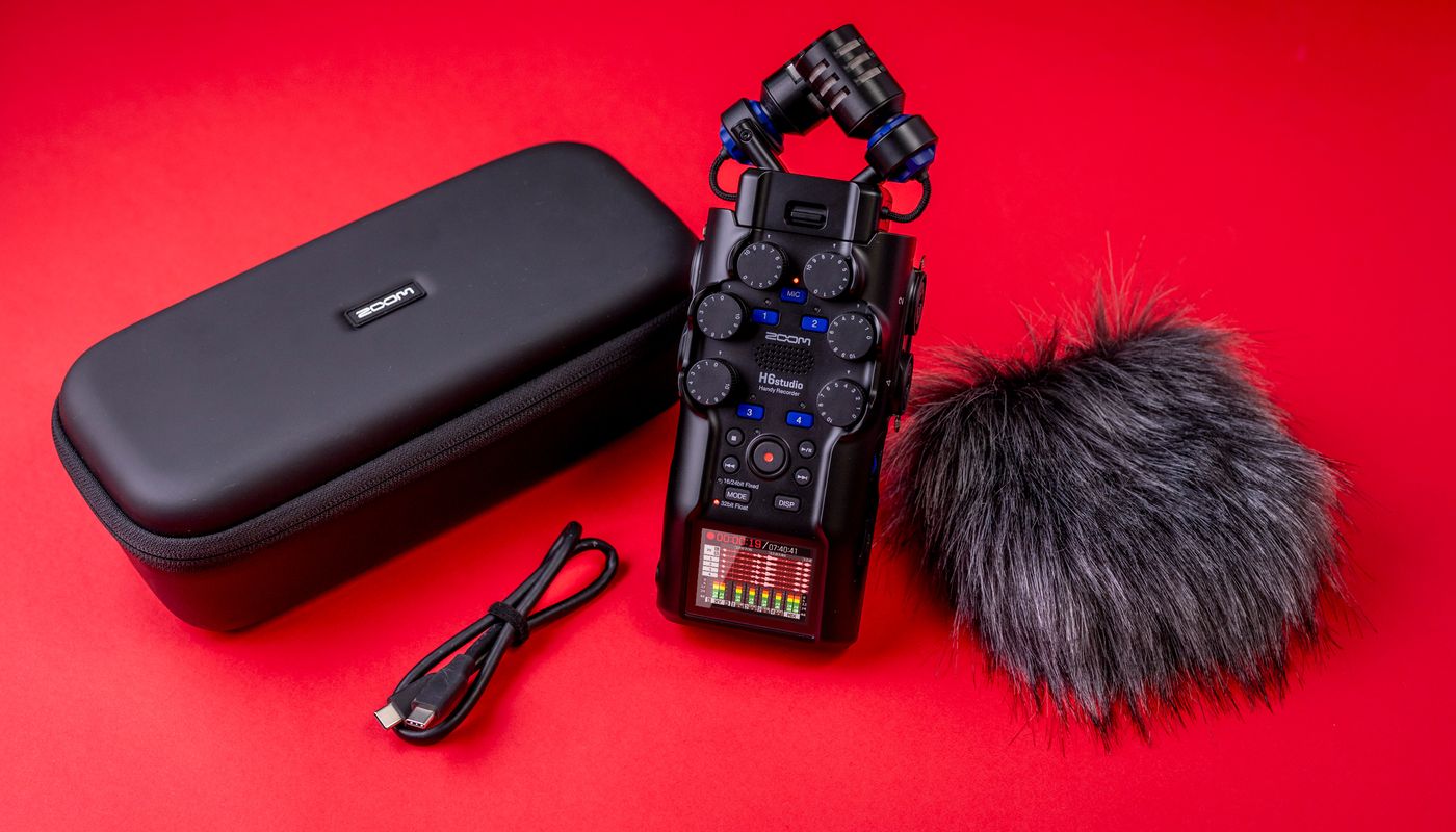 H6studio shown with the APH-6st optional accessory pack