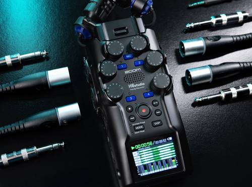 H6studio shown with all input types