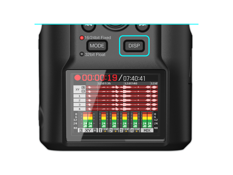 H6studio alternate LCD screen displays