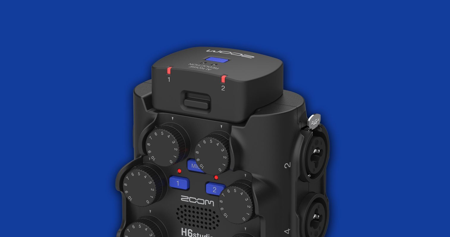 希少未使用　Zoom H6 Handy Recoder ハンディレコーダー H6studio_Capsule-Gallery_WLM-1