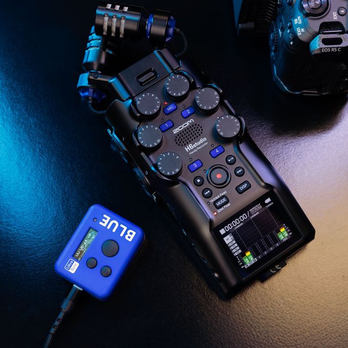 Using the H6studio with the TCA-1 timecode adapter