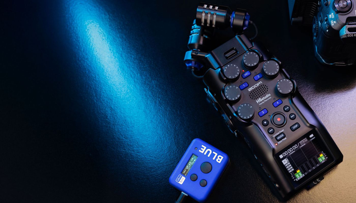 Using the H6studio with the TCA-1 timecode adapter