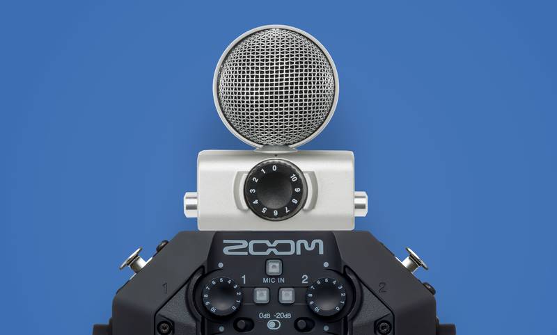 ZOOM ズーム ポッドキャスト H8 音楽制作 8チャンネル ハンディレコーダー フィールドレコーダー