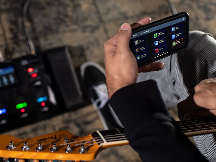 Zoom G6 Handy Guitar Lab app
