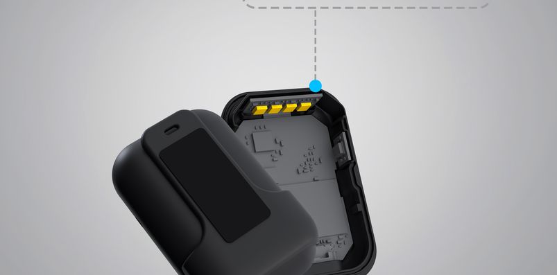 Car being recorded with a 32-Bit Float recorder