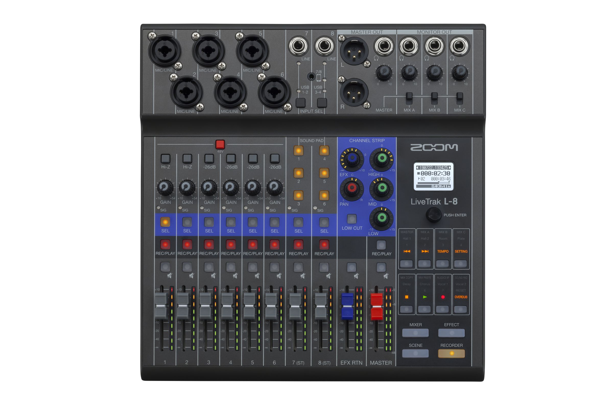 LiveTrak L-8 | ZOOM