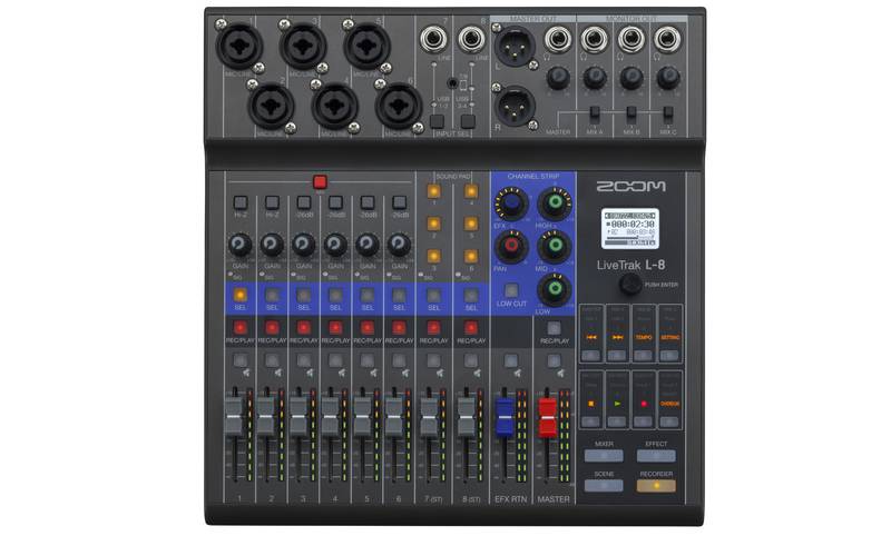 LiveTrak L-8 | Buy Now | ZOOM