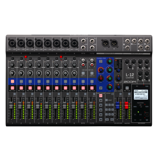 【TECH4610様】Zoom LiveTrak L6 ミキサー ZOOM LiveTrak L6 + ユーロラックマウント・アダプタセット