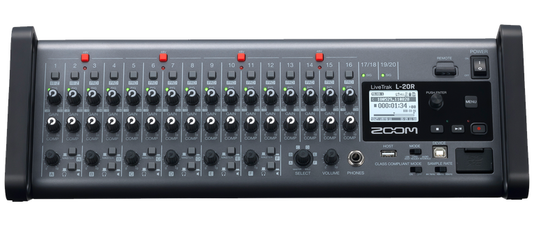 LiveTrak L-20R | Buy Now | ZOOM LiveTrak L-20R | Buy Now | ZOOM