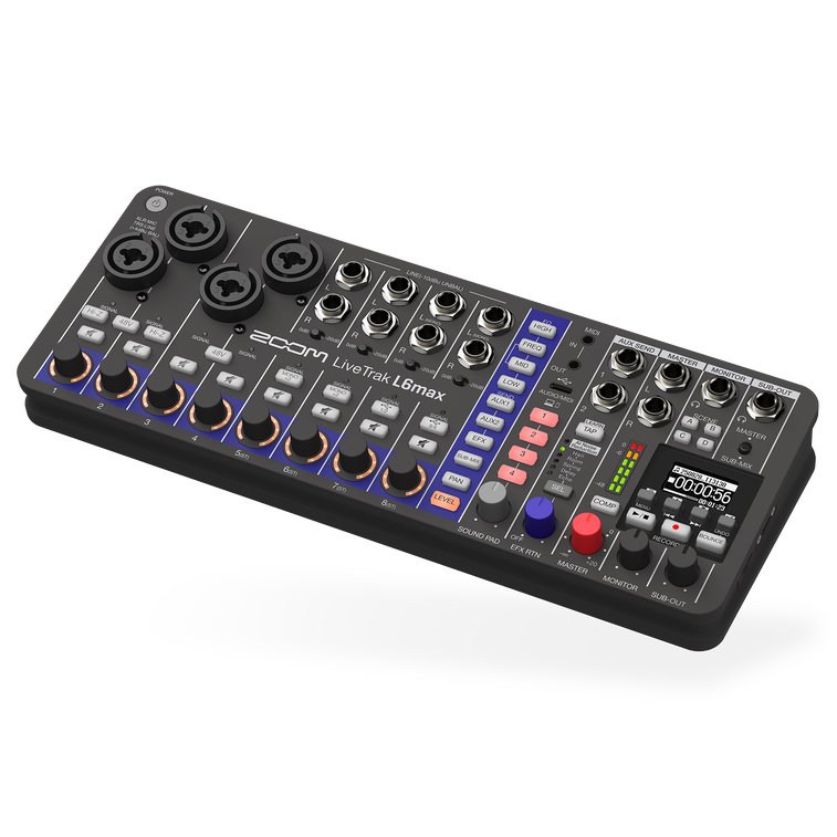 FIRMWARE UPDATE: V1.10 for LiveTrak L6max | ZOOM