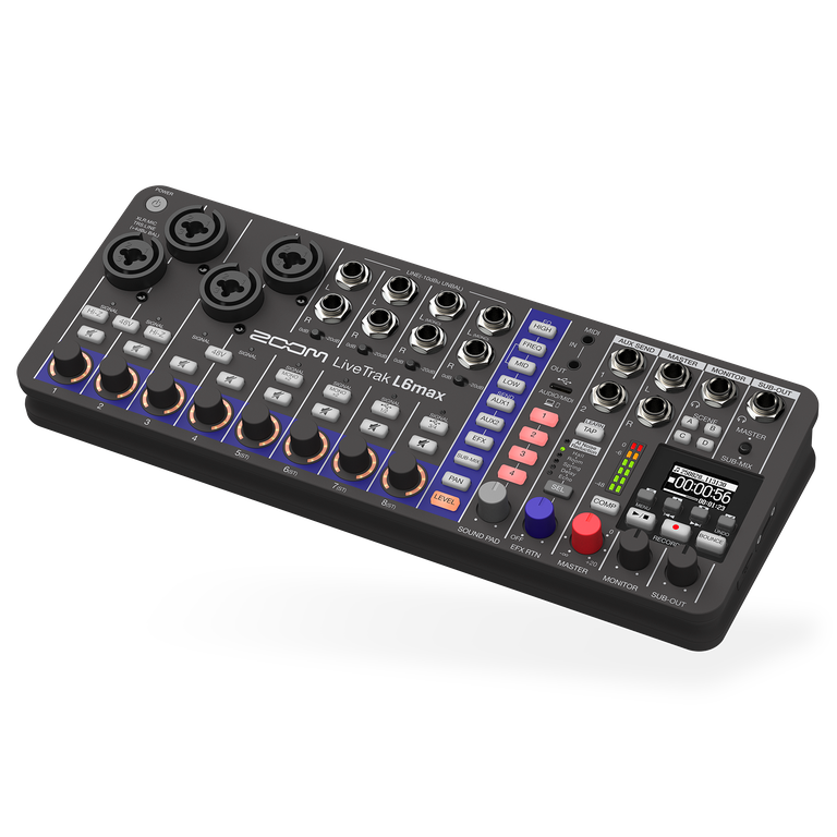 L6max Digital Mixer/Recorder