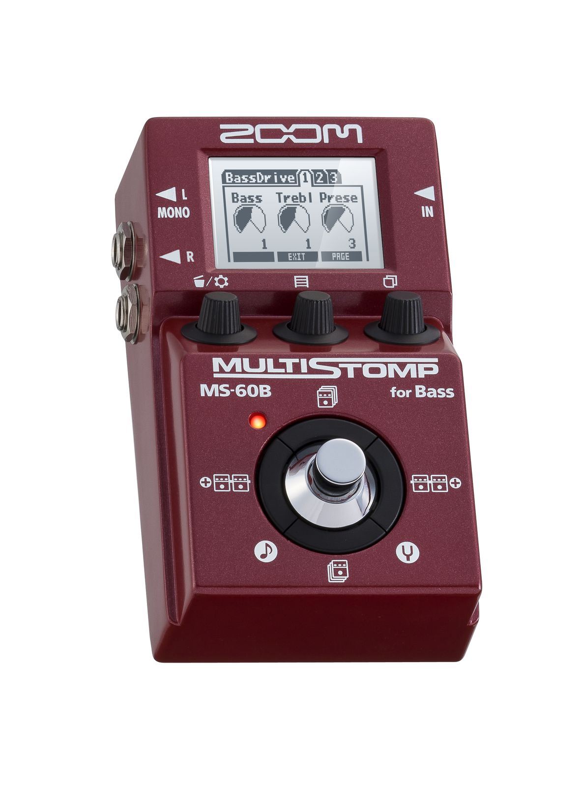 MS-60B MultiStomp Black Limited 限定カラー ZOOM MS-50G & MS-60B のリミテッドカラー「Gold / Black」が