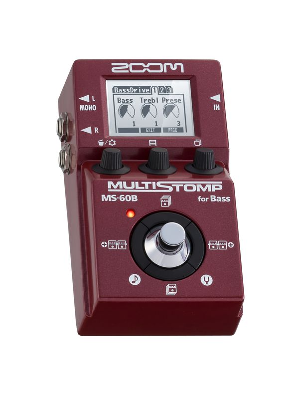 MS-60B MultiStomp Bass Pedal | ZOOM