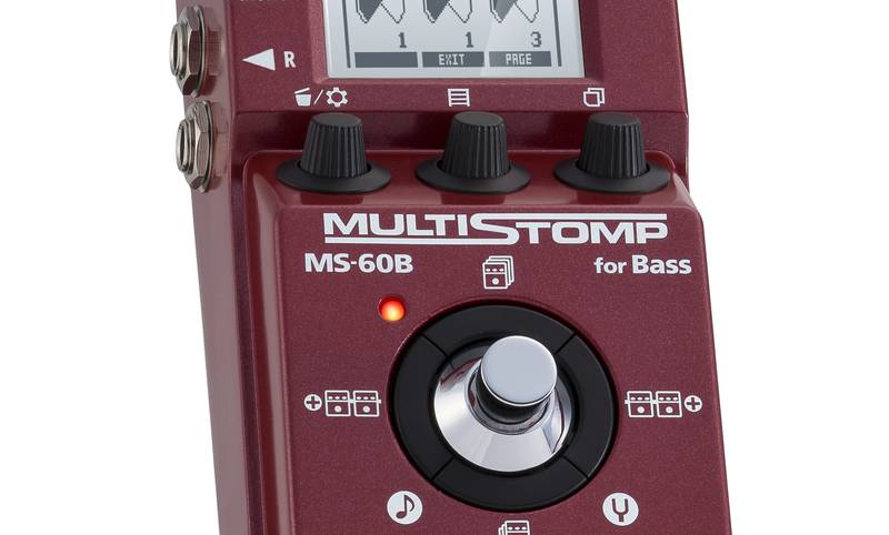 ZOOM MS60B　ベース用マルチエフェクター