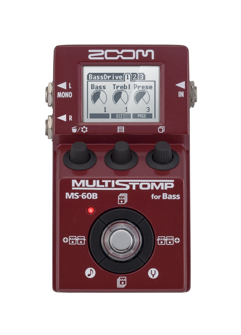 ZOOM マルチストンプMULTI STOMP MS-60B＆ACアダプター-