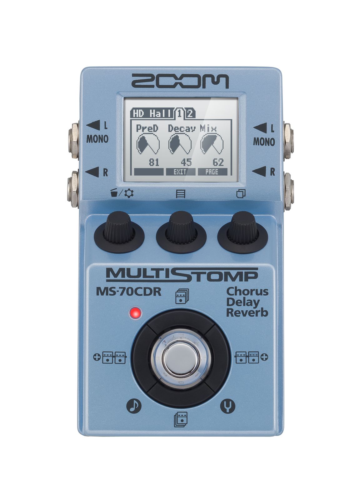 MS-70CDR+ MultiStomp for Guitarists | Buy Now | ZOOM