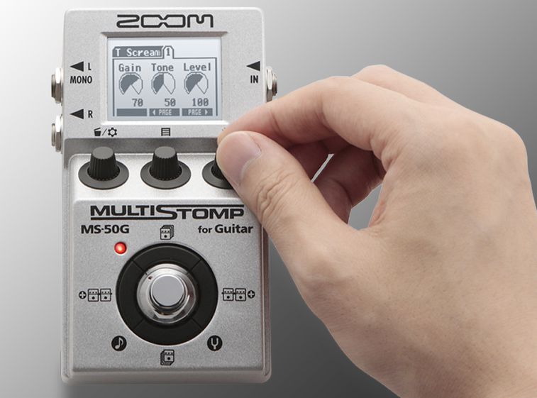 ZOOM MULTI STOMP MS-50G for Guitar