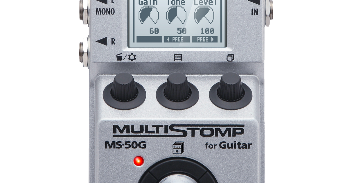 MS-50G MultiStomp Guitar Pedal | ZOOM