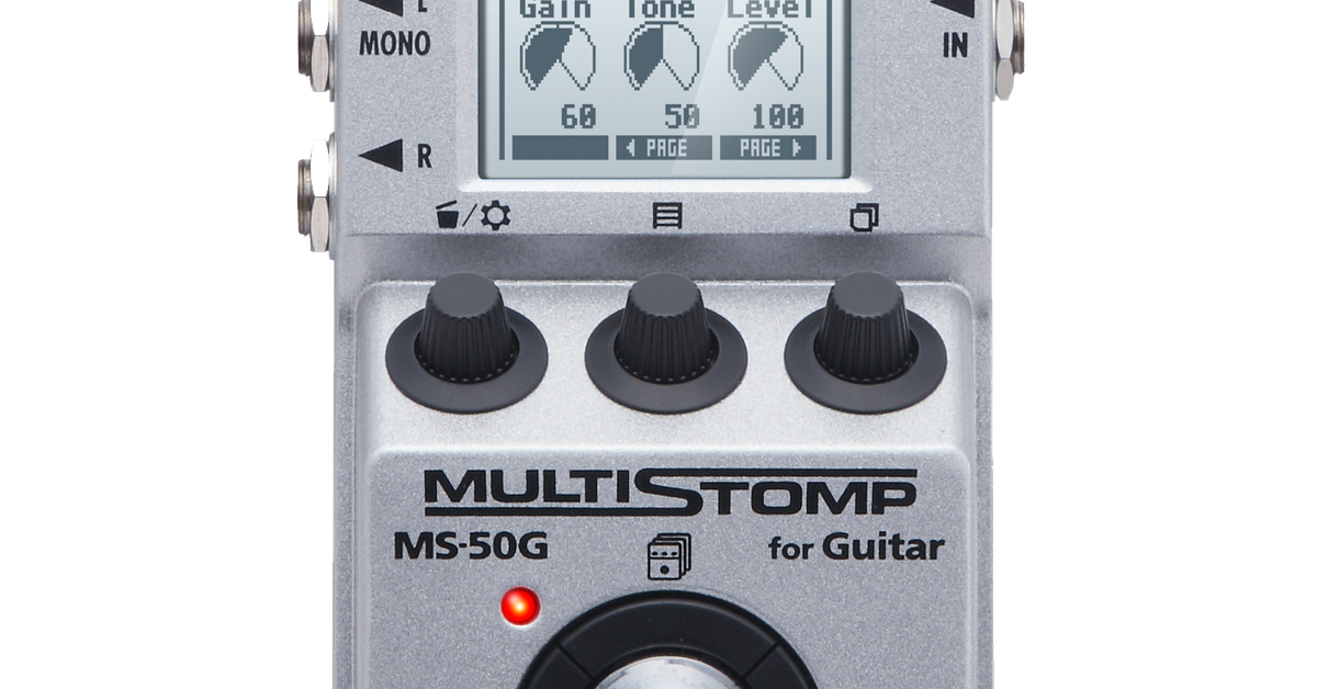 ぜひご検討くださいZOOM MULTISTOMP MS-50G + マルチ エフェクター