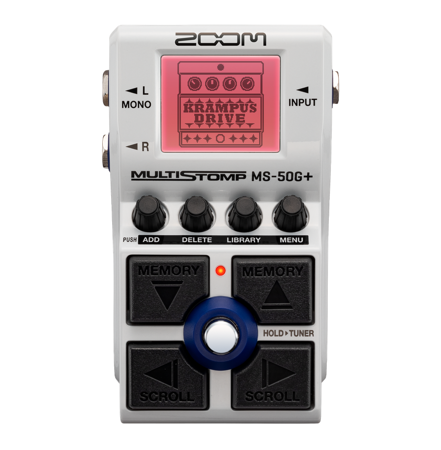 マルチエフェクターZOOM G5＋純正電源アダプター＋取扱説明書＋元箱