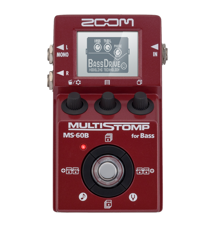 MS-60B MultiStomp Bass Pedal | ZOOM