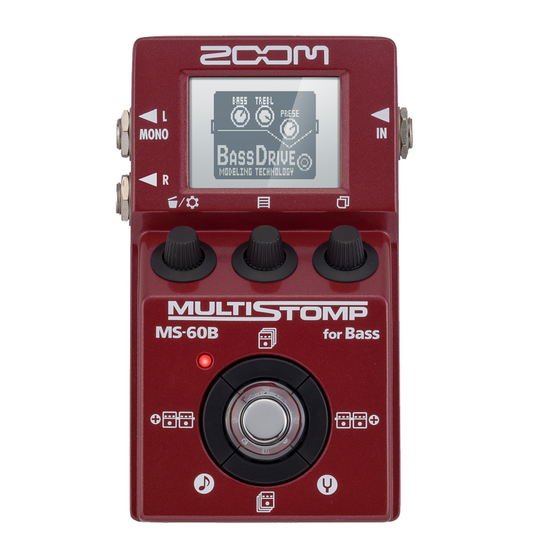 ZOOM MULTISTOMP MS-60B for Bass