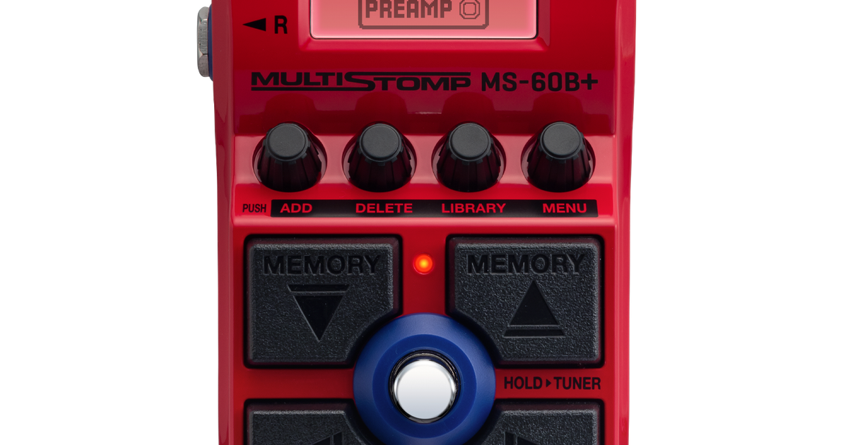 MultiStomp Bass Pedal | ZOOM
