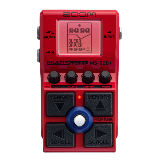 Zoom MS-700DR+ エフェクター 110+エフェクト ZOOM ズーム MS-70CDR+ MultiStomp ギター マルチエフェクター