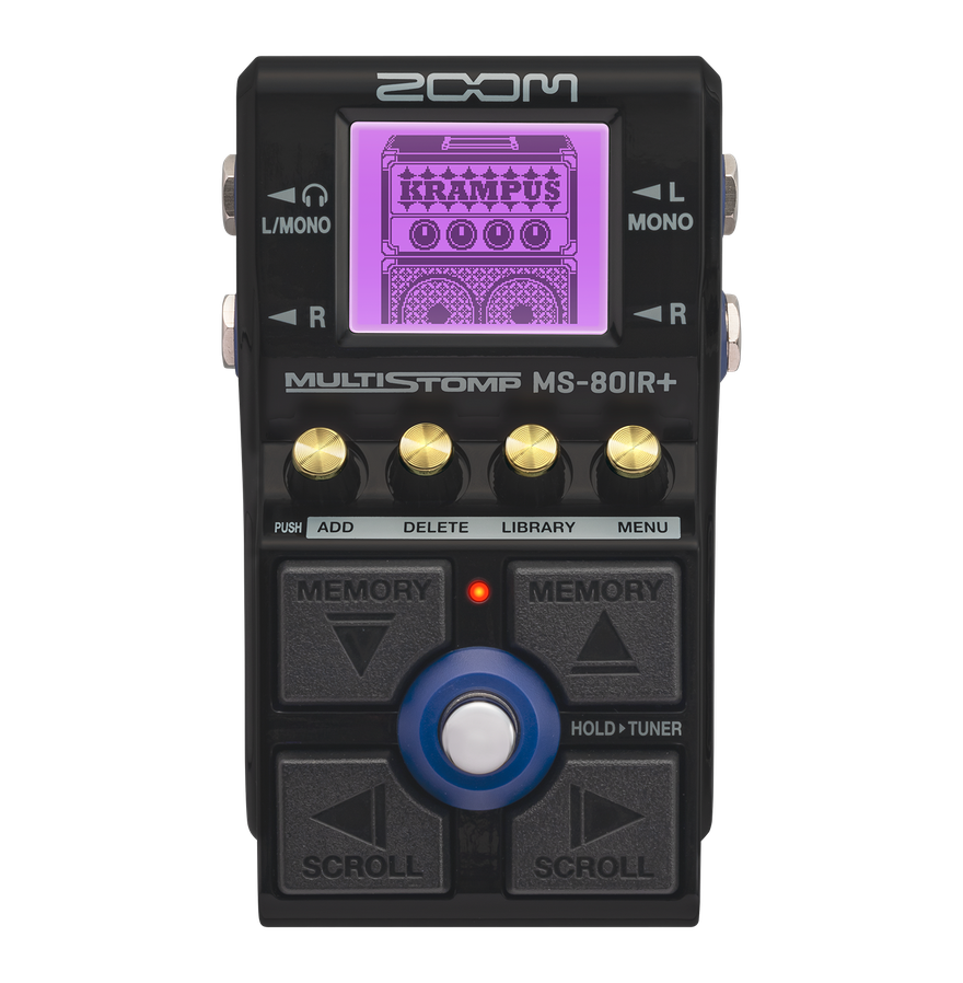 Zoom MS-100BT MultiStomp Guitar Pedal with Bluetooth | Zoom