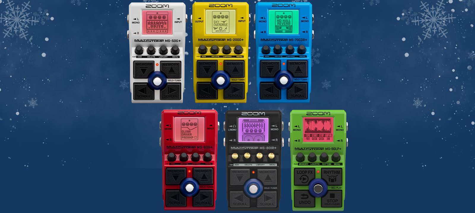 MultiStomp PLUSシリーズ購入でMS-50G+のnanoblockをプレゼント