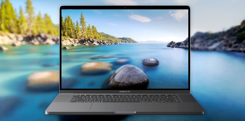 A MacBook Pro with macOS Tahoe installed.
