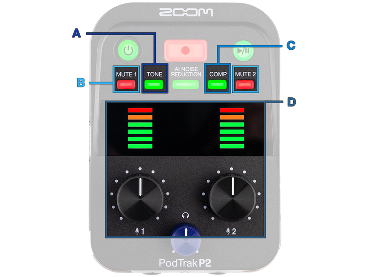 ZOOM PodTrak P2 ポッドキャストレコーダー - 業務用撮影・映像 ZOOM PodTrak P2 ポッドキャストレコーダー - 業務用撮影・映像