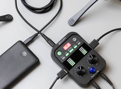 ZOOM PodTrak P2 ポッドキャストレコーダー - 業務用撮影・映像 ZOOM PodTrak P2 ポッドキャストレコーダー - 業務用撮影・映像