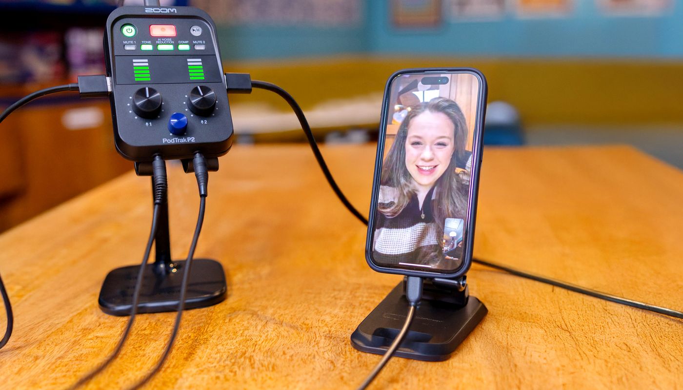 PodTrak P2 Podcast Recorder | Buy Now | ZOOM